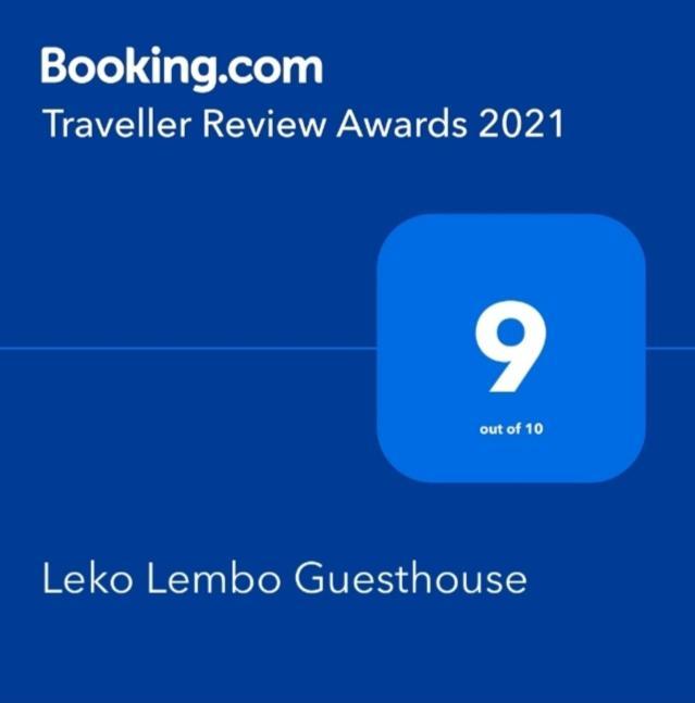 Leko Lembo Guesthouse Keli Exteriör bild